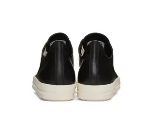 [全新真品代購] RICK OWENS 經典款 黑白皮革 低筒 休閒鞋