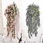 Party Wedding Faux Fake Home Decor Flower Fake Vine Lavender Artificial Plants