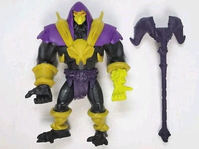 Yellow SKELETOR FIGURE from Power Attack Panthor set Masters of the Universe