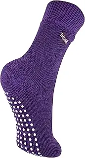 [THMO] Kids Slipper Socks with Grippers Boys & Girls Winter Thermal Socks