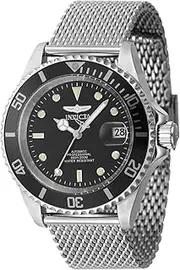 [Invicta] Pro Diver Men 40mm Stainless Steel Steel Black dial 8215 Mechanical