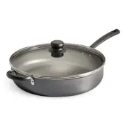 5 Quart Non Stick Jumbo Cooker with Glass Lid & Cool Touch Handle for Kitchen