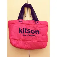 在飛比找蝦皮購物優惠-真品 Kitson 空氣包 媽媽包 休閒包 桃紅