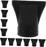 FELTECHELECTR 20pcs Professional Plastic Hair Dryer Nozzle Diffuser Wide Tooth Brush for Hair Dryer Accessories