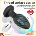 Anal Plug Vibrator Butt Training Prostate Remote Massager Vibe Sex Toy for Women