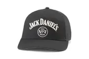 Jack Daniels Classic Logo Mesh Back Snapback Hat