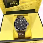 (LITTLE BEE小蜜蜂精品)INVICTA 英威塔 水鬼皮錶 錶圈可轉