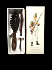 1960s Sanger Harris Mustache Brush & Comb Set West Germany NOS