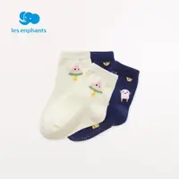 在飛比找ETMall東森購物網優惠-麗嬰房兒童襪子春季新品女童防滑短襪2雙裝寶寶可愛公主襪202