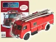 Atlas Editions 1:72 Scale Star Jelcz 003 (Fire Engine - Ladders)
