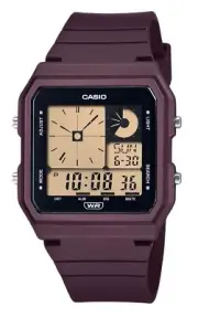 Casio POP Digital Alarm Timer Calendar Stopwatch Backlight LF20W5A Unisex Watch