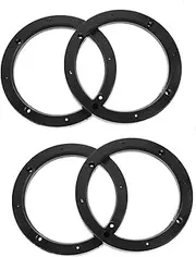 PRETYZOOM 2Pairs Auto Speaker Washer Rings Sturdy Mounting Spacer Adapter for Car Audio Systems for Deeper Speaker Installation Vehicles Boats and Rvs