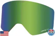 Dragon Unisex R1 OTG Snow Goggle Replacement Lens - Lumalens Green Ion