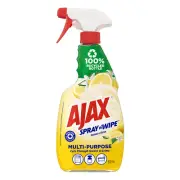 Ajax Spray N Wipe Trigger Multi Purpose Lemon Citrus