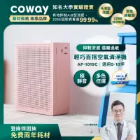 在飛比找momo購物網優惠-【Coway】5-10坪 綠淨力玩美雙禦空氣清淨機 AP-1