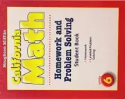 Houghton Mifflin Mathmatics California: Homework And Problem Solving Book Cons..