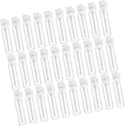 SAFIGLE 50pcs Mini Empty Glass Bottles Portable Travel Containers for Perfume Essential Oils Leak Design Durable and Compact for Go Use