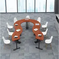 在飛比找蝦皮商城精選優惠-🌟艾尼斯精選🌟大型會議桌 摺疊會議桌 橢圓形桌一體 商用組合