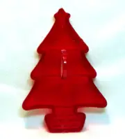 Vintage Design New Red Cookie Cutter - Tree With Star Christmas Forest Nature