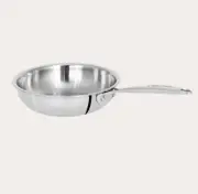 NIB Cristel 18/10 Stainless Mini Frying Pan 4in/10cm PS10CPF Made In France