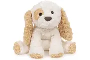 Gund Cozys Brown White Dog Plush Soft Toy