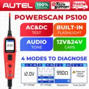 Autel PowerScan PS100 Electrical Diagnostic 12V/24V AVOmeter Circuit Tester Tool
