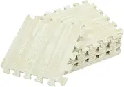 Toddmomy Crawling Mat for Babies 10pcs Puzzle Mat Soft Foam Floor Tiles for Boys and Girls