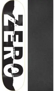 Zero Skateboards Logo Ripped Army 8.25" Skateboard Deck + griptape