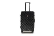 Disney Mickey 66cm Suitcase Luggage Travel Checked Trolley Hard Case Black