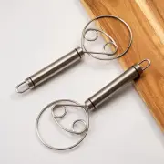 Household Stainless Steel Pasta Mixer Multifunctional Dough Beater Flour Whis DS