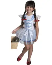 The Wizard of Oz Dorothy Tutu Girls Costume