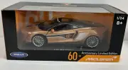 WELLY McLaren GT 1:24 - 60th Anniversary- Limited Edition - Brand New/Sealed