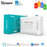Sonoff 4CH R3/4CH PROR3 WiFi Smart Switch 4 Gang Wireless Switch Countdown Timin