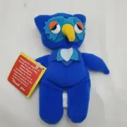 Vintage Mr. ROGERS Neighborhood PBS X The Owl 6" Finger Puppet 1988 NWT