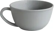 Tradition Acoustic Tribeca PLAWARE Soup Cup, Gray, 15.9 fl oz (450 ml)