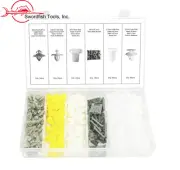 Swordfish 60180 - 300pc Auto Body Retainer Fastener Clip Assortment for Renault