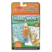 Melissa & Doug - Water Wow! Connect The Dots Safari - On The Go Travel Activi...