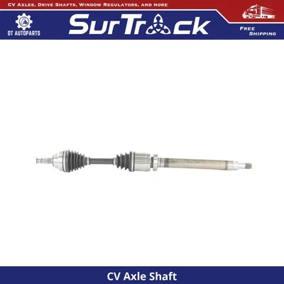 For 2014-2019 Ford Fiesta 1.6L Turbocharged CV Axle Shaft Front Right SurTrack (for: Ford)