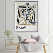 Picasso Abstract Face Canvas Wall Art