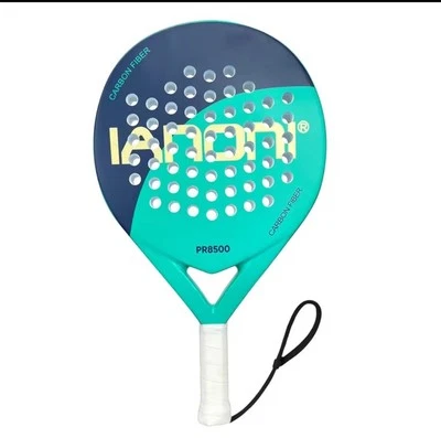Carbon Padel Racket EVA Core Lightweight Tennis Paddle Racquet by IANONI