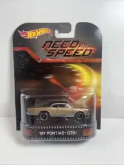 Hot Wheels Retro Entertainment '67 PONTIAC GTO Need for Speed 1/64 B9