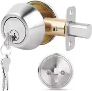 Anti-theft Deadbolt Lock Key Single Cylinder Deadbolt Dead Bolt Stainless Steel