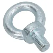16mm Lifting Eyes Eyebolt Ring Zinc Plated 28mm Length 0.70 Ton Capacity