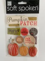Me & My BIG Ideas Soft Spoken Cornucopia-Pumpkin Patch Embellishment