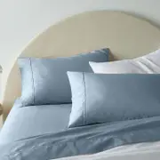 Accessorize Bedroom Collection Queen Blue Accessorize 1900TC Cotton Rich Sheet Set