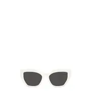 Prada Eyewear Butterfly Frame Sunglasses 53 White