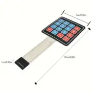 5Pc 4x4 16 Key Keypad Membrane Switch Matrix Array Keyboard Arduino RaspberryPi
