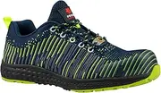 [PROOF comfort&safety] Proof Comfort & Safety Safety Shoes, Work Shoes, Textile Material, Lightweight, Non-Slip, Breathable, Size: 35-50, Black, 36 EU
