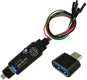 Lnqwhduu USB to TTL Converter UART Free Driver TypeC CH343G Module USB to Multi-Channel Serial Port Download B