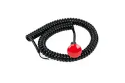 B&M Switch Push Button Momentary Launch Nitrous Trans-Brake Plastic Red 12 Amps with Spiral Cord Each